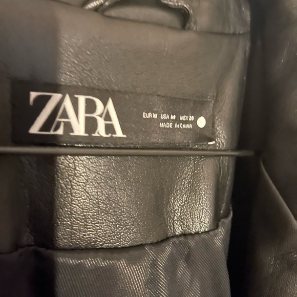 Zara faux leather blazer - Picture 2 of 2